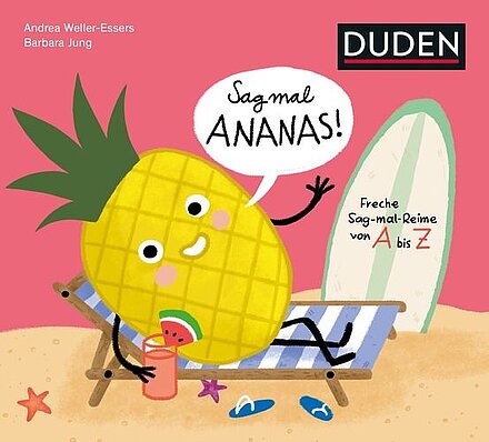 Buchcover "Sag mal, Ananas", Duden 