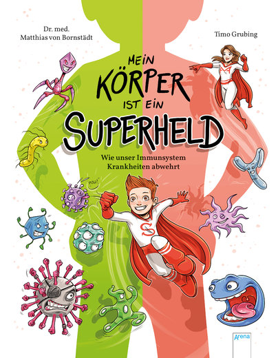 Buchcover "Mein Körper ist ein Superheld"