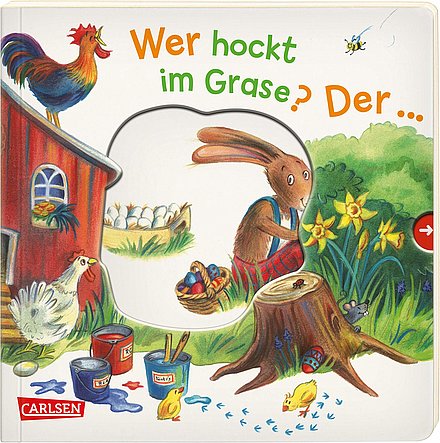 Buchcover "Wer hockt da im Grase"