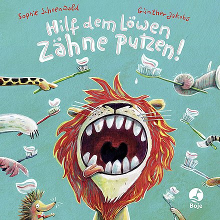 Buchcover "Hilf dem Löwen Zähne putzen"