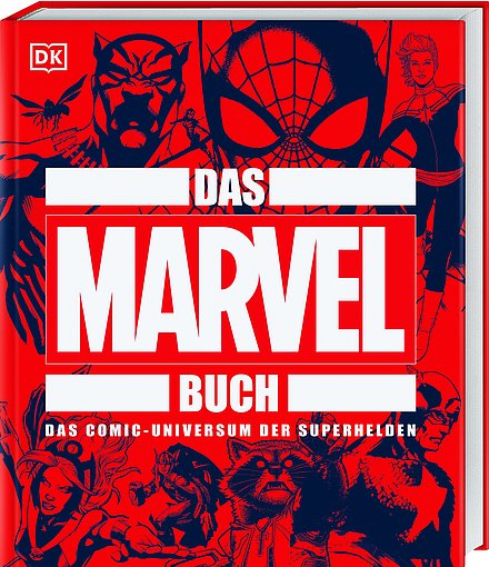 Buchcover "Das Marvel-Buch"