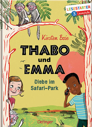 Buchcover "Thabo und Emma - Diebe im Safari-Park"