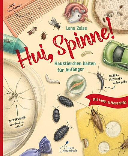 Buchcover "Hui Spinne!", Klett Kinderbuch 
