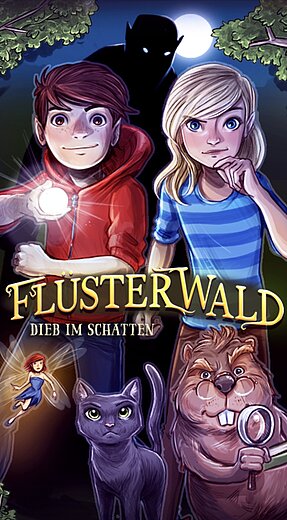 App "Flüsterwald: Dieb im Schatten", Ueberreuter