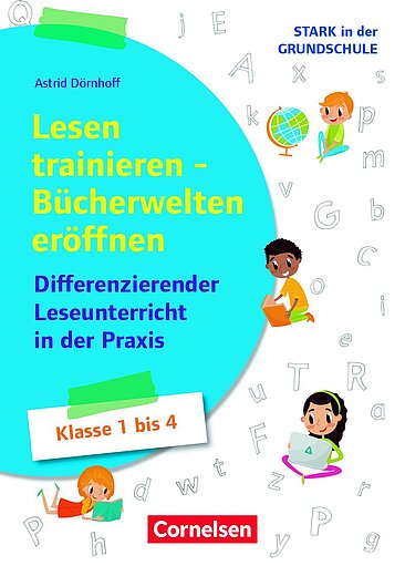 Buchcover "Lesen trainieren - Bücherwelten eröffnen", Cornelsen