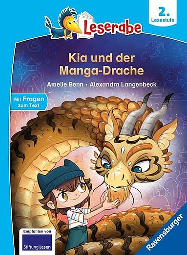 Buchcover "Kia und der Mangadrache", Ravensburger 