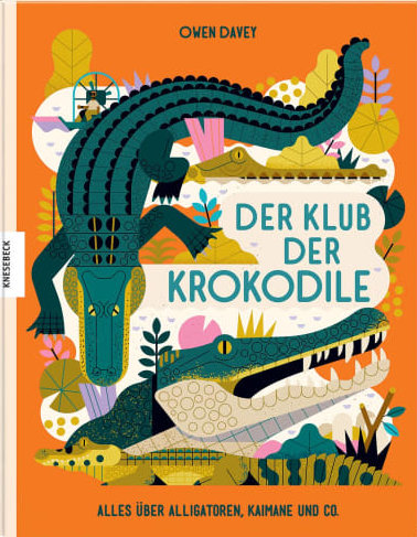 Buchcover, Der Klub der Krokodile; Knesebeck
