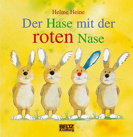 Buchcover, Der Hase mit der roten Nase, Beltz