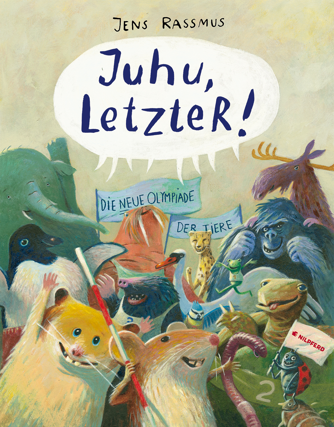 Buchcover "Juhu, letzter!"