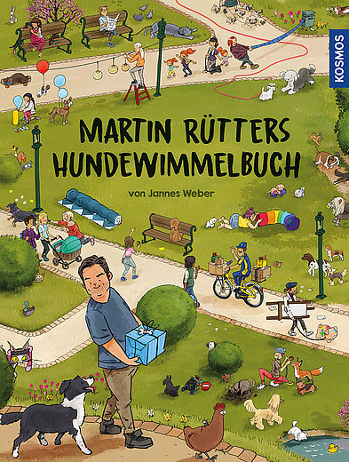 Buchcover "Martin Rütters Hundewimmelbuch", Kosmos