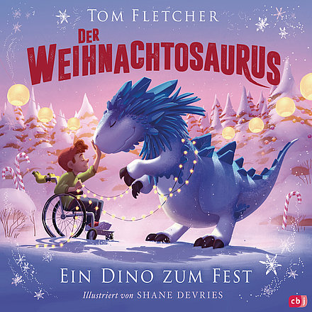 Buchcover "Der Weihnachtosaurus", cbj