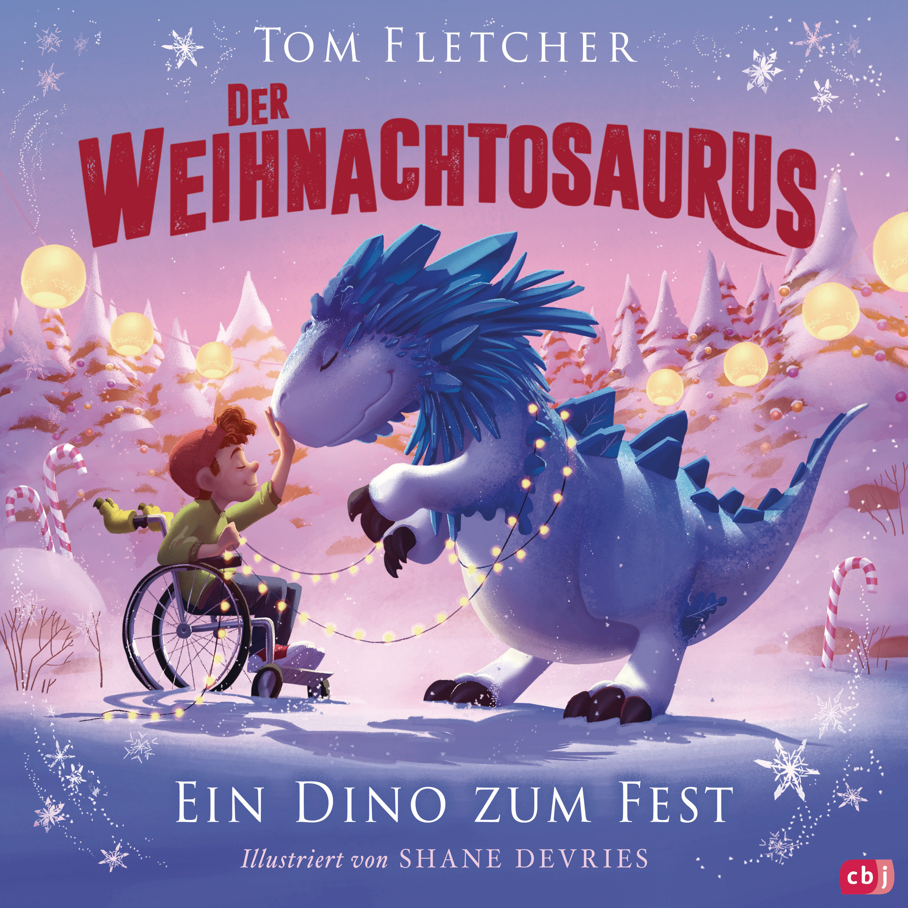 Buchcover "Der Weihnachtosaurus", cbj