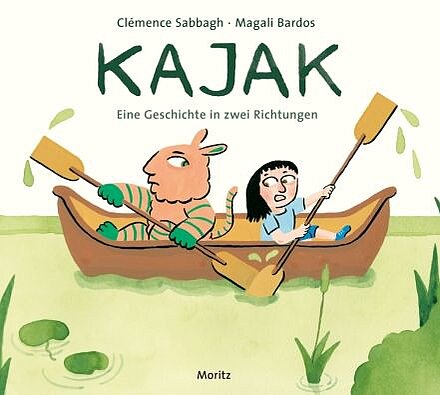 Buchcover "Kajak", Moritz 