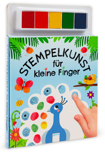 Buchcover "Stempelkunst für kleine Finger"