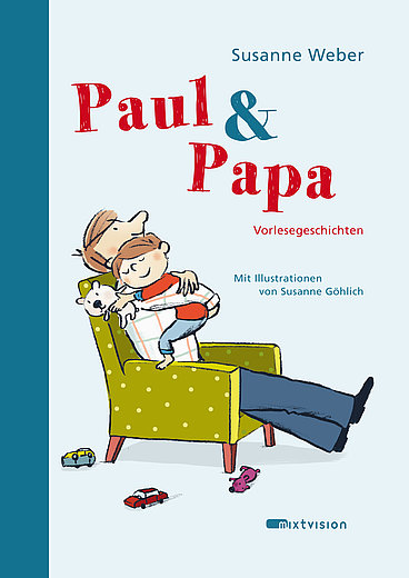 Buchcover "Das große Paul und Papa Buch", mixtvision 