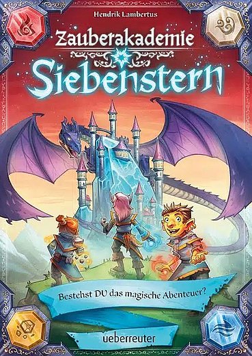 Buchcover "Zauberakademie Siebenstern", Ueberreuter