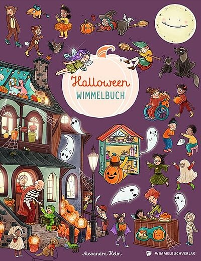Buchcover "Halloween Wimmelbuch", Wimmelbuchverlag 