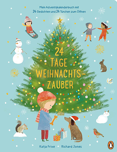 Buchcover "24 Tage Weihnachtszauber", Penguin Junior