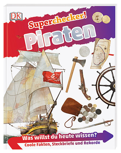 Buchcover "Superchecker! Piraten"