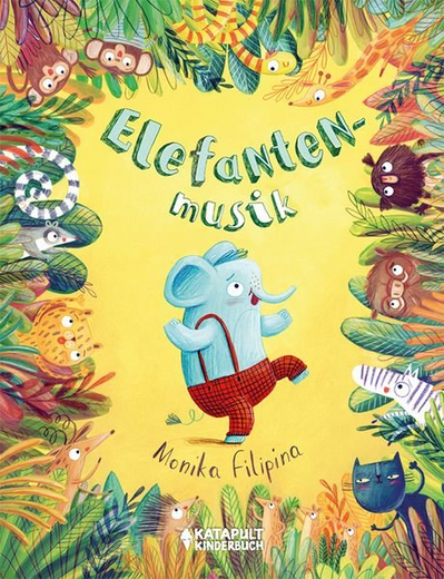 Buchcover "Elefantenmusik", Katapult 