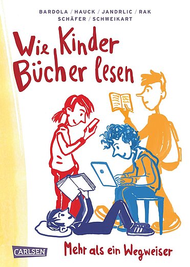 Buchcover "Wie Kinder Bücher lesen", Carlsen