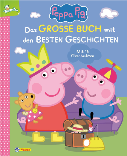 Buchcover "Peppa Pig: Das große Buch mit den besten Geschichten", Nelson