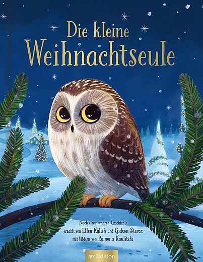 Buchcover "Die kleine Weihnachtseule", ArsEdition 