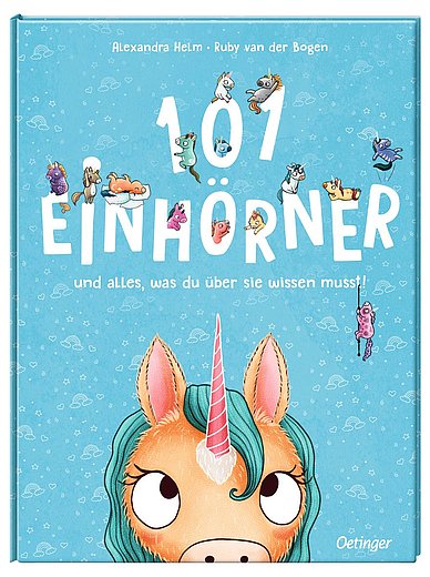 Buchcover "101 Einhörner", Oetinger