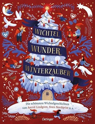 Buchcover "Wichtel, Wunder, Winterzauber", Oetinger 