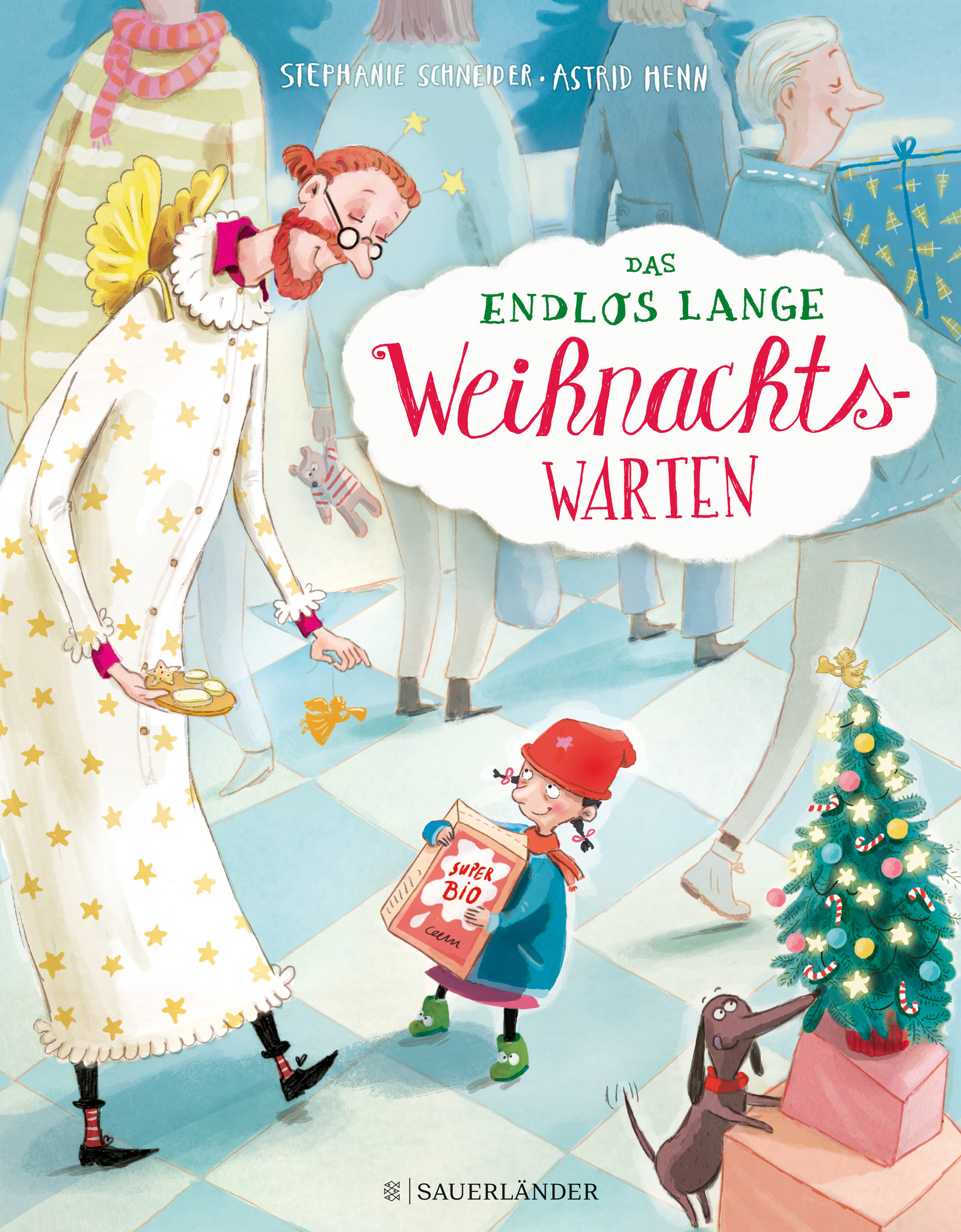 Buchcover "Das endlos lange Weihnachtswarten"