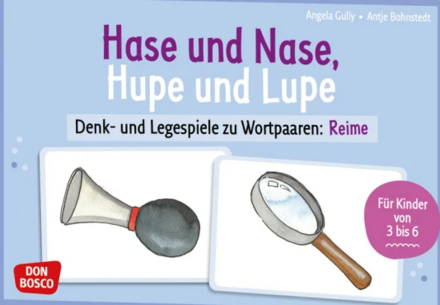 Spielcover "Hase und Nase, Hupe und Lupe", Don Bosco 
