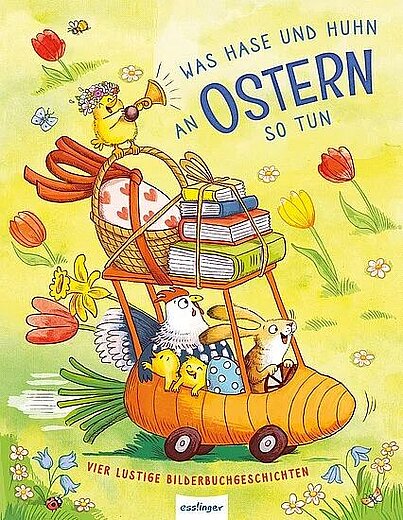 Buchcover "Was Hase und Huhn an Ostern so tun", Esslinger 