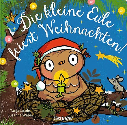 Buchcover "Die kleine Eule feiert Weihnachten", Oetinger 