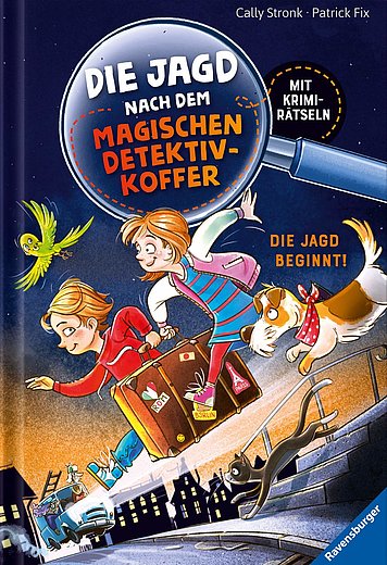 Buchcover "Die Jagd nach dem magischen Detektivkoffer - Die Jagd beginnt!", Ravensburger