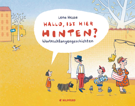 Buchcover "Hallo, ist hier hinten?"