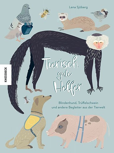 Buchcover "Tierisch gute Helfer", Knesebeck 