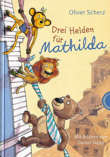 Buchcover "Drei Helden für Mathilda"