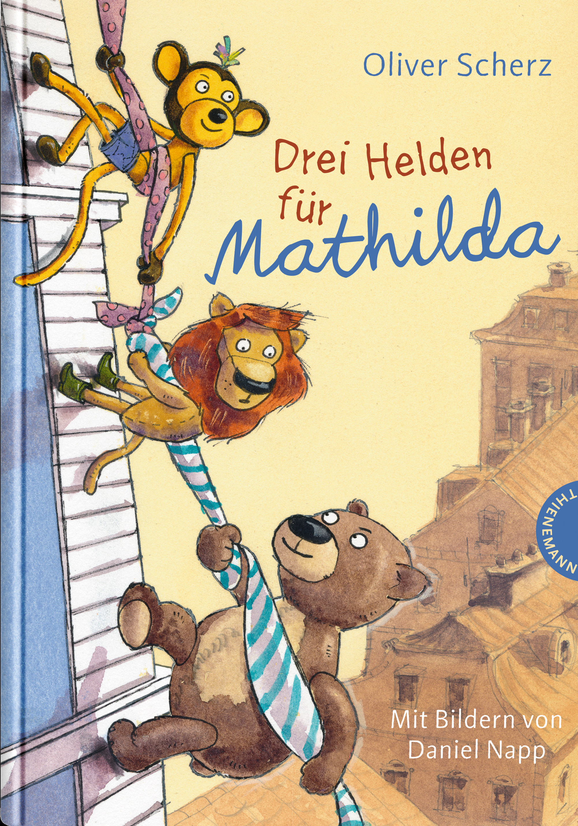 Buchcover "Drei Helden für Mathilda"
