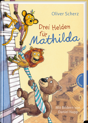 Buchcover "Drei Helden für Mathilda"