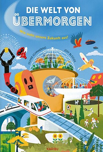 Cover; Die Welt von Übermorgen,  Karibu