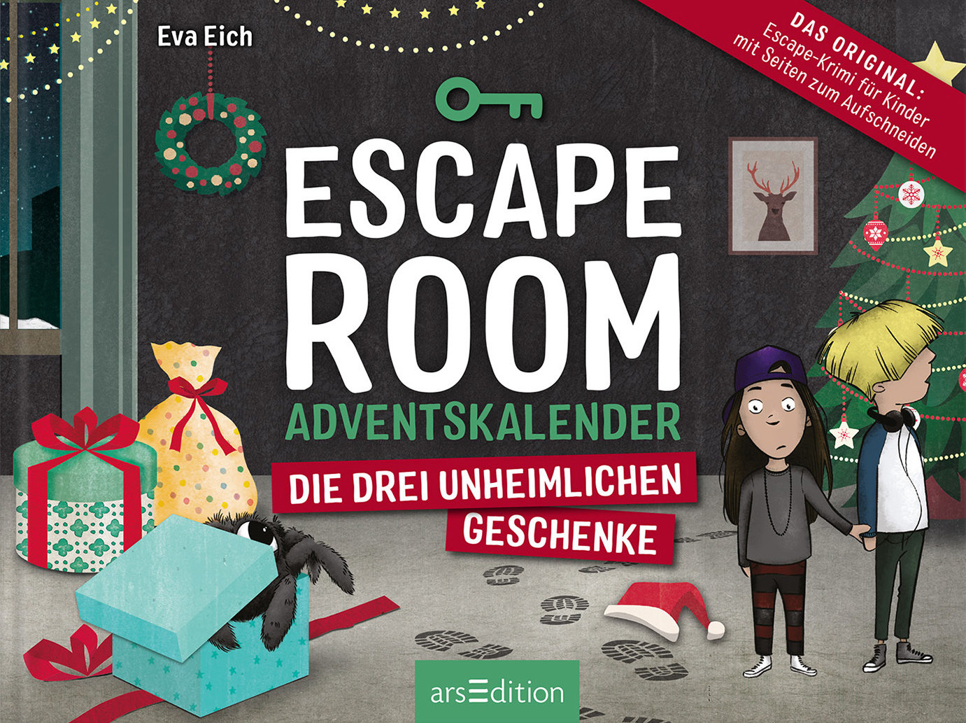 Cover "Escape Room Adventskalender", arsEdition