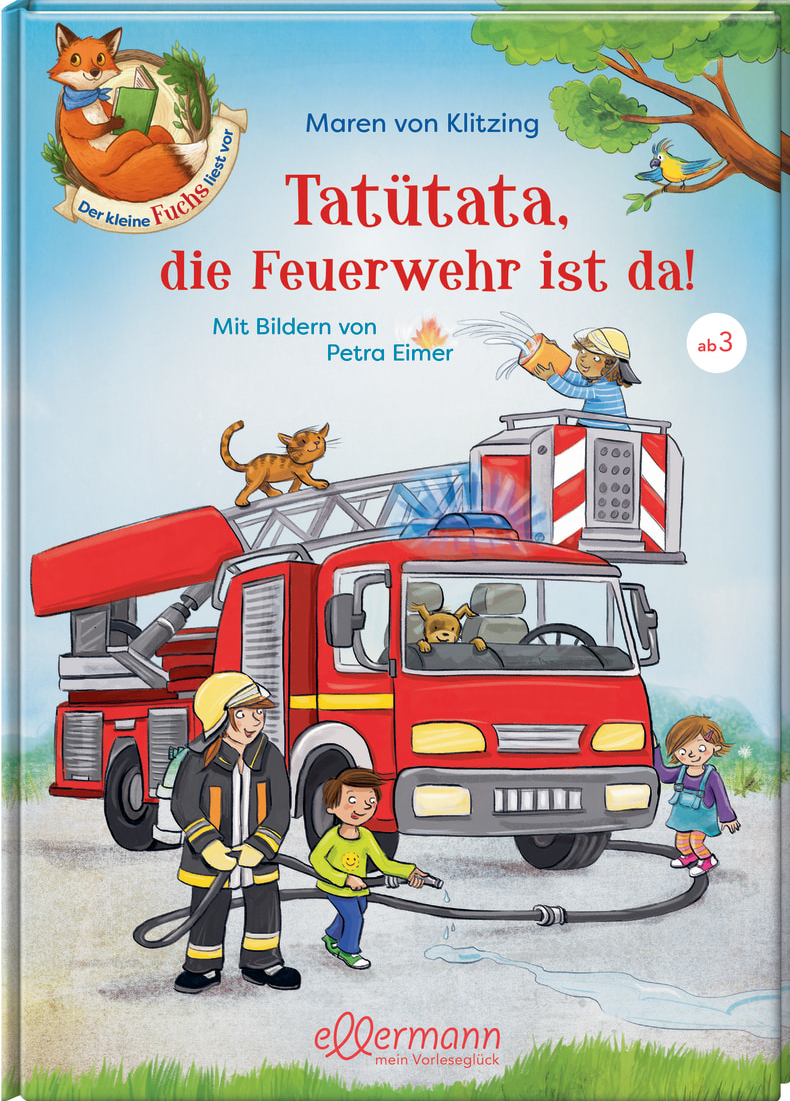 Buchcover "Tatütata, die Feuerwehr ist da!"