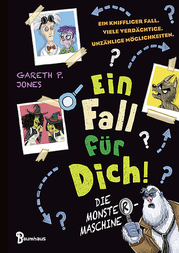 Buchcover "Ein Fall für dich - Die Monster Maschine", Baumhaus 