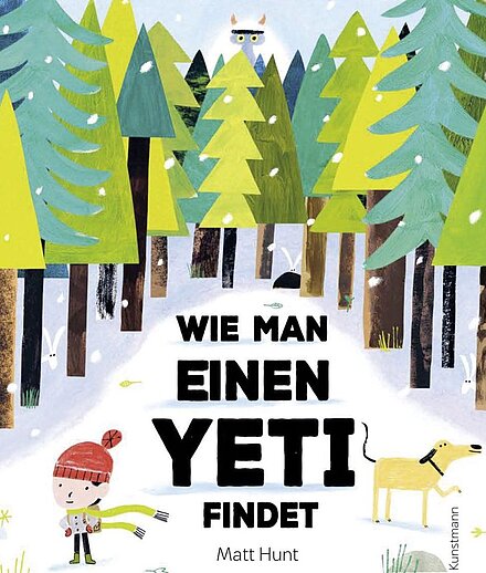 Buchcover "wie man einen Yeti findet", Kunstmann