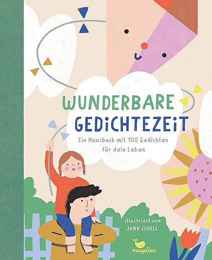 Buchcover "Wunderbare Gedichtezeit", Magellan 