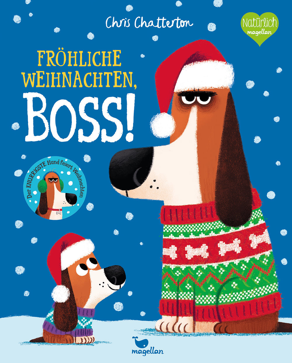 Buchcover "Fröhliche Weihnachten, Boss!", Magellan