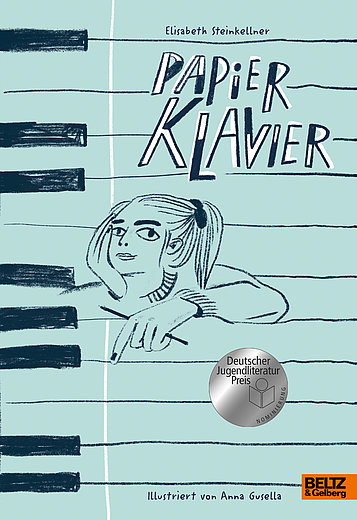 Buchcover "Papierklavier", Beltz & Gelberg