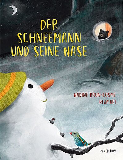 Buchcover "Der Schneemann und seine Nase", minedition