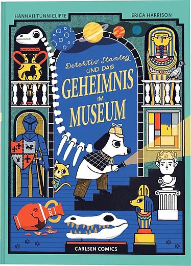 Buchcover "Detektiv Stanley und das Geheimnis im Museum", Carlsen