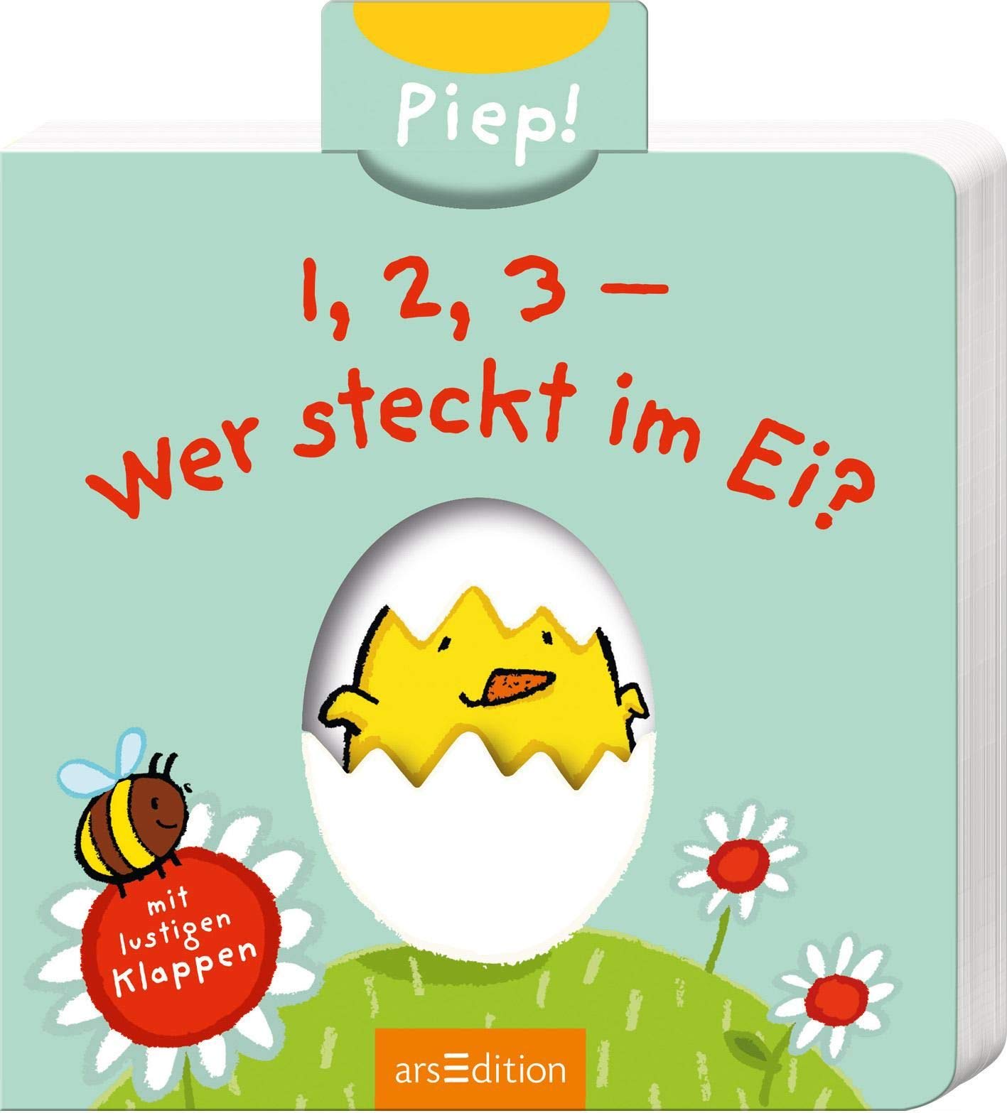 Buchcover "1,2,3 - Wer steckt im Ei?"